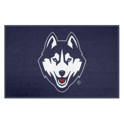 FANMATS 4409 NCAA - UConn Huskies Starter Mat Accent Rug - 19in. x 30in. | Sports Fan Home Decor Rug and Tailgating Mat