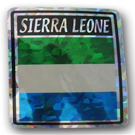 Flagline Sierra Leone - Reflective Decal
