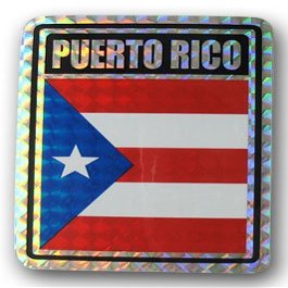 Flagline Puerto Rico - Reflective Decal