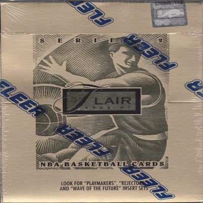 1994 95 Fleer Flair Basketball Box - Series 2