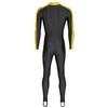 NeoSport Unisex Full Body Sport Skin-Black/Yellow-Medium view 3
