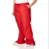 Cherokee Women's Fashionable Flare Leg Drawstring Pant, Red, Large Tall view 2