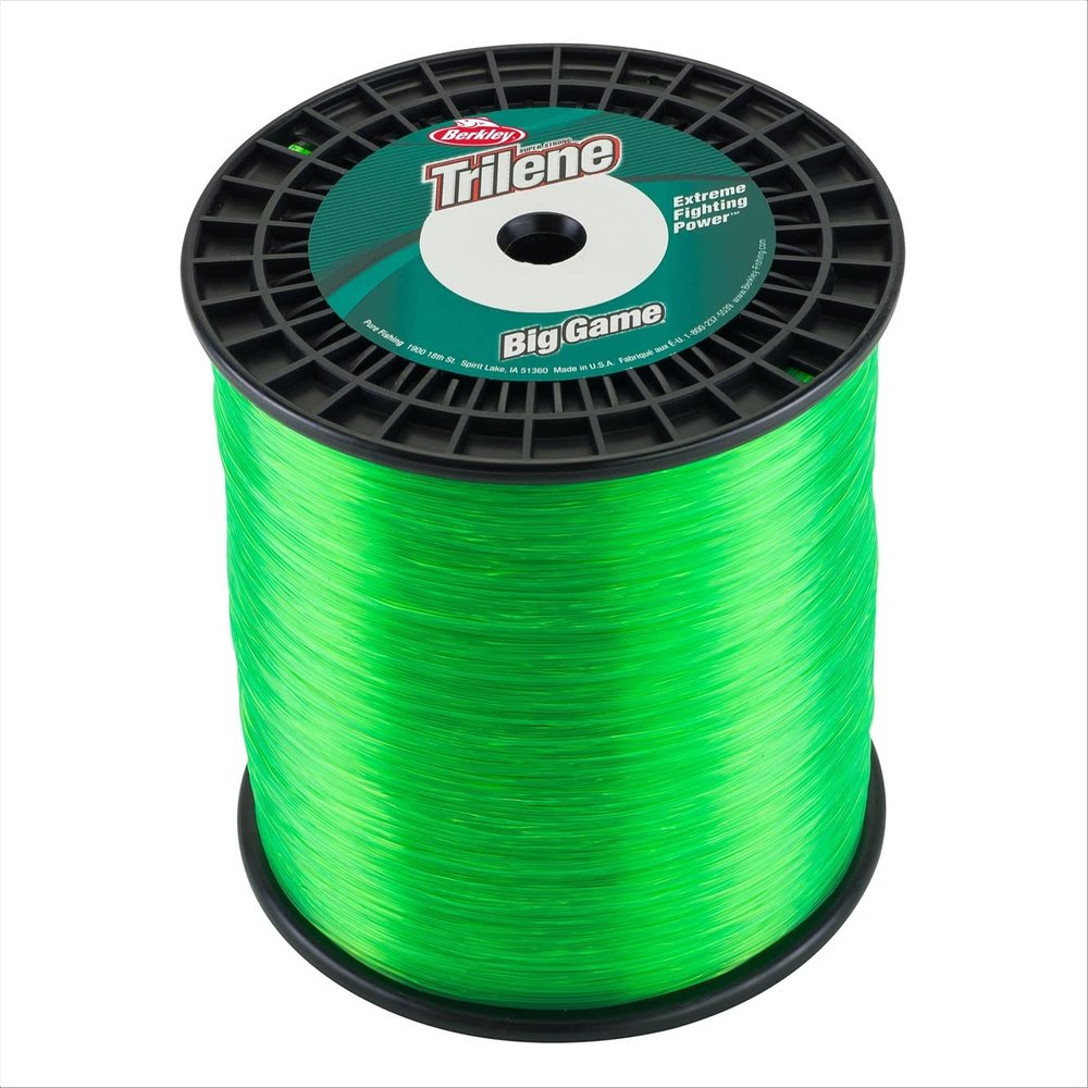 Berkley Trilene Big Game, Solar Collector, 25lb | 11.3kg, 7140yd | 6528m Monofilament Fishing Line, Suitable for Saltwater and Freshwater Environments