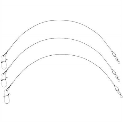 Eagle Claw 9" Steel Leader 20# Test