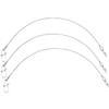 Eagle Claw 9" Steel Leader 20# Test