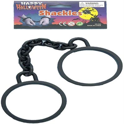 Forum Novelties Womens Prisoner Shackles Party Supplies, As Shown