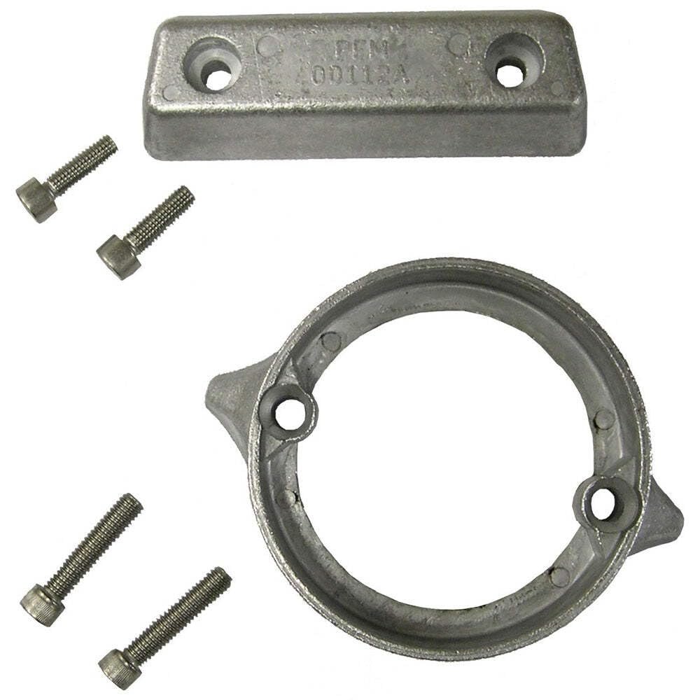Aluminum Anode Kit Fits Volvo Penta 290 DP Dual Propeller Includes Hardware Replaces Quicksilver 8m6007991, Martyr CM290DPKITA