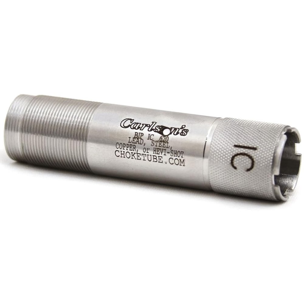 Carlson's Choke Tubes 20 Gauge for Browning Invector Plus [ Improved Cylinder | 0.620 Diameter ] Stainless Steel | Sporting Clays Choke Tube | Made in USA