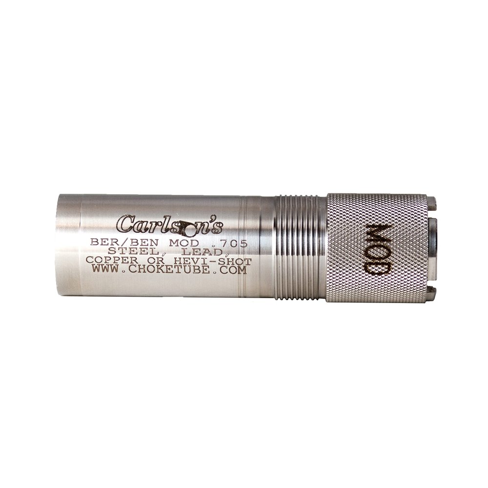CARLSON'S Choke Tubes 12 Gauge Compatible for Beretta Benelli Mobil [ Modified | 0.705 Diameter ] Stainless Steel | Sporting Clays Choke Tube | Made in USA