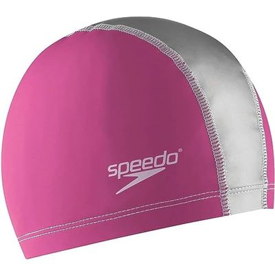 Speedo Women's Flipturns Dazed Maze Endurance Lite Clip Back 2 Piece Performance Swimsuit, Black/Hot Pink, 8
