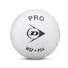 Dunlop White Pro Squash Ball - 3 Balls view 2