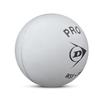 Dunlop White Pro Squash Ball - 3 Balls view 4