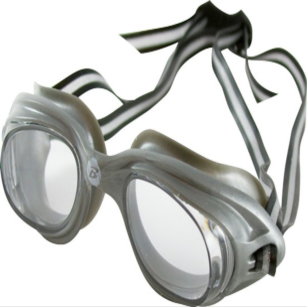 Barracuda Ultimate Clear On Silver Goggle