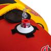 Airhead Hot Dog Towable 1-5 Rider Tube for Boating and Water Sports, Neoprene Seat Pads, Double-Stitched Full Nylon Cover, and Boston Valve for Convenient Inflating and Deflating view 3