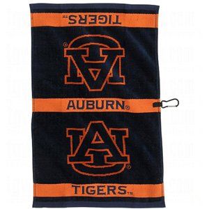 NCAA Auburn Woven Jacquard Golf Towel