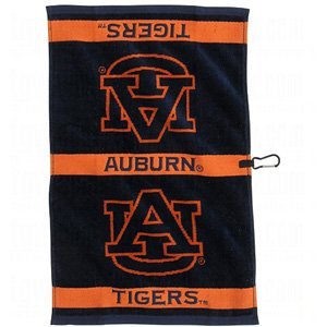 NCAA Auburn Woven Jacquard Golf Towel