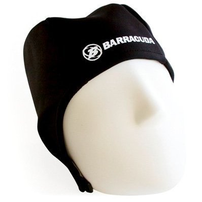 Barracuda Hothead Swim Cap, Black, Extra Large