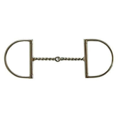 Coronet Large Dee with Light Twisted Wire Bit, 5-Inch