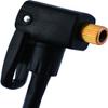 Panaracer BFP-PSAB1 Bicycle Air Pump, Compatible with All Valves, Ball/Float Adapter Included, Black, Resin view 2