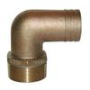 Gross Mechanical Groco Adapter Pipe to Hose 1-1/4 90D view 1