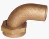 Groco Bronze 90?? Tail Piece 1 1/2" GROTPC1500 view 1