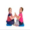 Gymnic Movin' Sit Jr. Inflatable Seat Cushion, Blue, 10 L X 10 W in - 8909 view 4