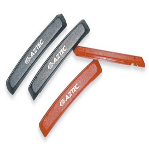 Aztec V Bicycle Brake Pad Holder Inserts (Red)