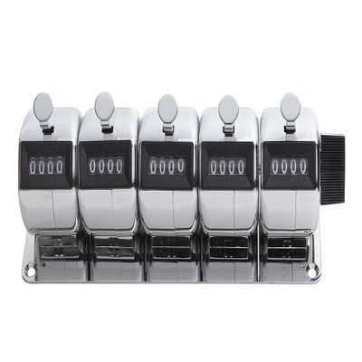Keson KDT5M Multi-Counter Tally Meter, 5 Piece