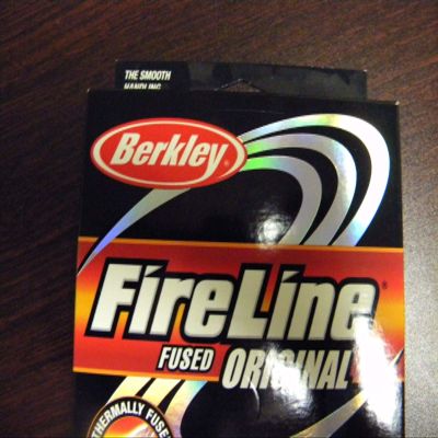 Berkley Fireline Fused Original Superline 125 Yd Spool(4/1-Pound,Smoke)
