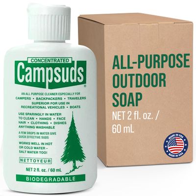 Sierra Dawn Outdoor Soap - Premium Biodegradable Camping & Backpacking Essential - All-Purpose Natural Soap for Dishes, Clothes & Personal Care - Trusted by Outdoor Enthusiasts, 16 Ounce