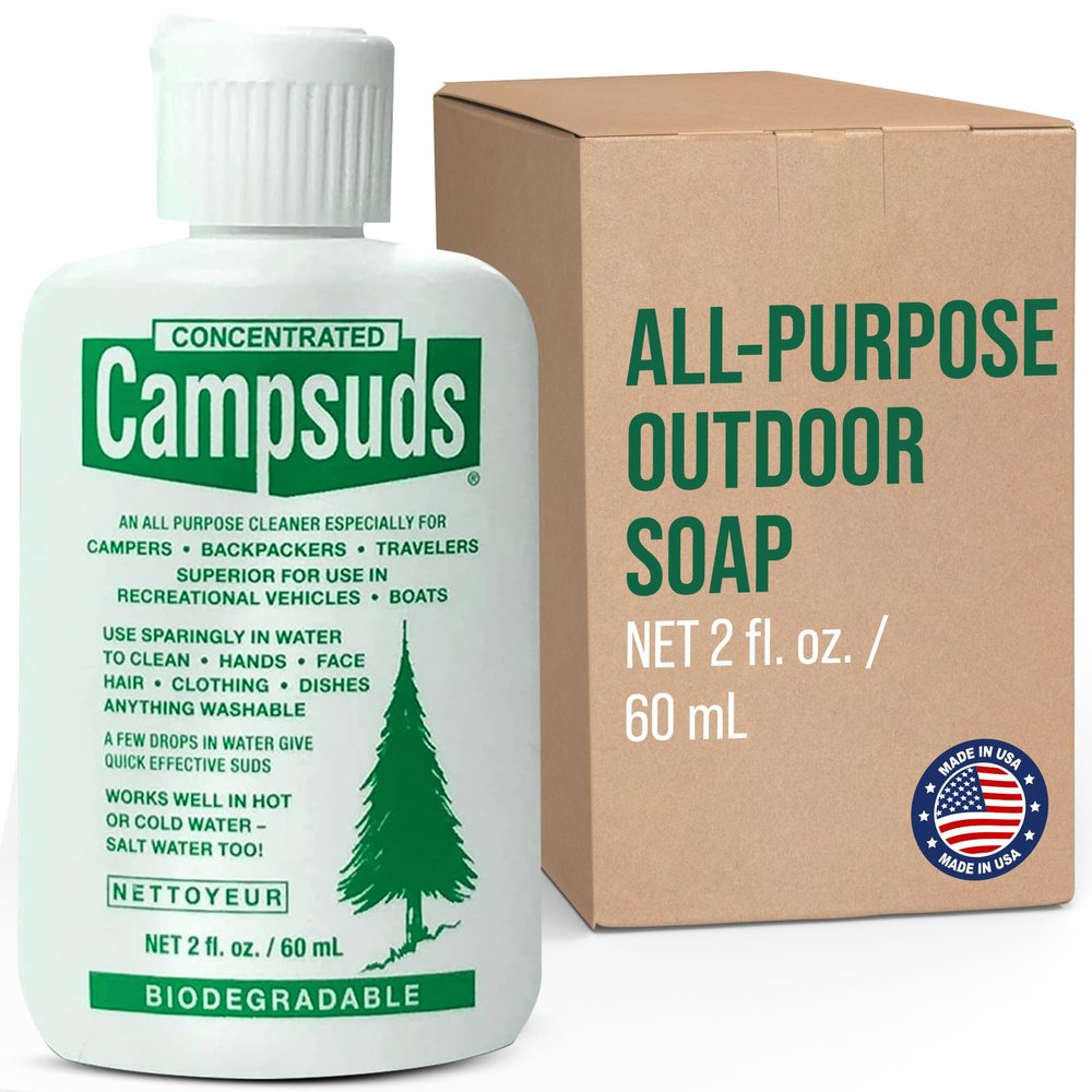 Sierra Dawn Outdoor Soap - Premium Biodegradable Camping & Backpacking Essential - All-Purpose Natural Soap for Dishes, Clothes & Personal Care - Trusted by Outdoor Enthusiasts, 16 Ounce