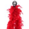 Zucker Turkey Feather Chandelle Boa - (72 Inch) Lightweight Feather Boas for Party- Roaring 20's Costume, Mardi Gras Boa view 4