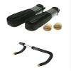 Brooks Saddles Perforated Leather Tape with Cork Plugs, Black view 2