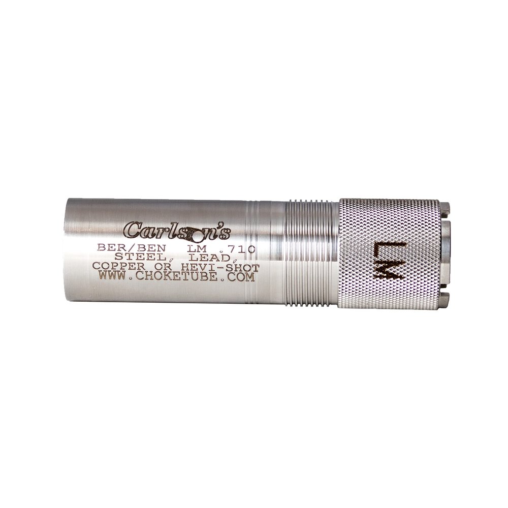 CARLSON'S Choke Tubes 12 Gauge Compatible for Beretta Benelli Mobil [ Light Modified | 0.710 Diameter ] Stainless Steel | Sporting Clays Choke Tube | Made in USA
