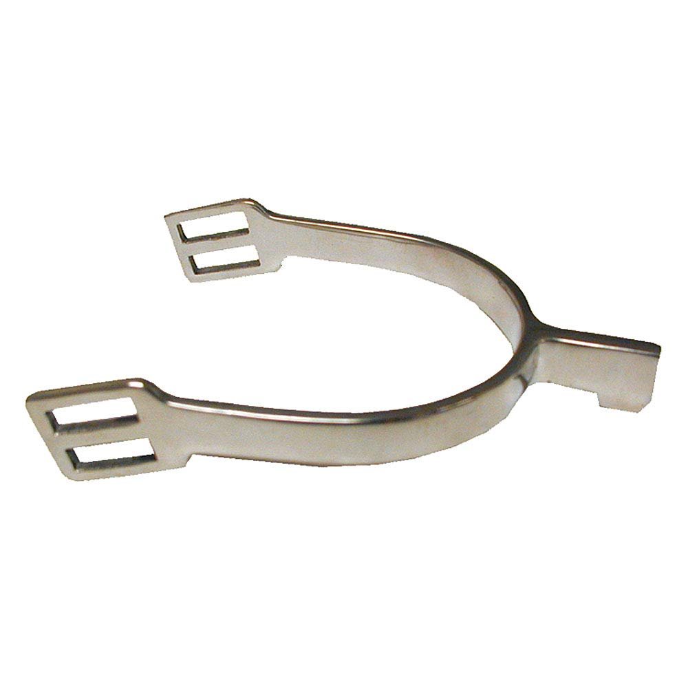 Coronet Hammerhead Stainless Steel Hunt Spurs - Child's 3/4" Neck Length, Safe and Gentle Riding Spurs for Young Equestrians, Classic Elegance Included