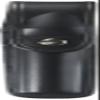 BIANCHI AccuMold Elite Chrome Snap 7911 Covered Compact Light Pouch (Plain Black, Size 2) view 1