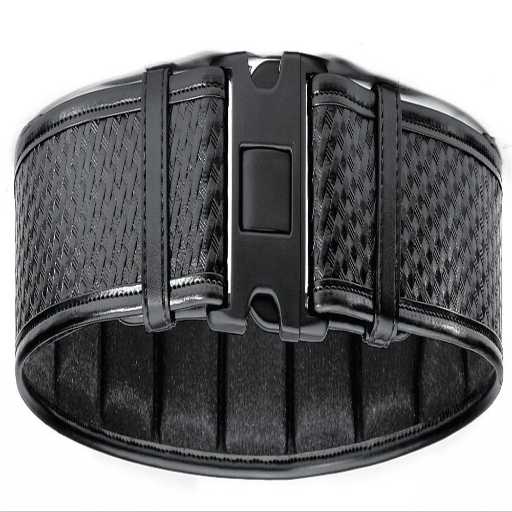 Bianchi 22718: Ergotek Duty Belt Plain Blk-Sz 46-48,Black