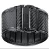 Bianchi 22718: Ergotek Duty Belt Plain Blk-Sz 46-48,Black view 1