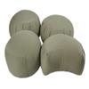 Buckwheat Crescent Zafu Meditation Cushion, Sand view 4
