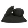 Buckwheat Zafu, Zabuton and Support Meditation Cushion Set (3pc), Sand view 1
