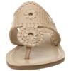 Deer Stags Women's Thong Flat Sandal, Sand, 9 view 2