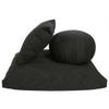Kapok Zafu, Zabuton and Support Meditation Cushion Set (3pc), Sand view 1