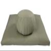 Kapok Zafu, Zabuton and Support Meditation Cushion Set (3pc), Sand view 3