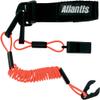 Atlantis 13-0271 Pro Floating Wrist Lanyard Black W/Whistle view 2