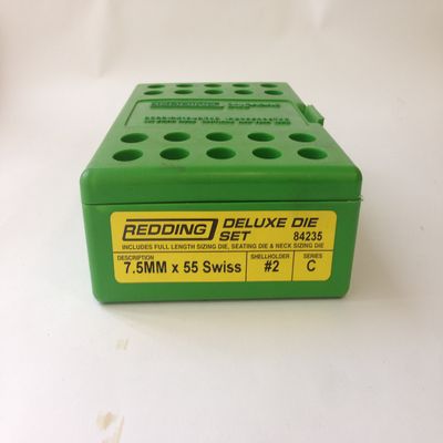 Redding Reloading Deluxe Die Set - 7.5MM Swiss, 84235