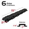 Caliber Grips 13200, Snowmobile Trailer Traction 6-pc Kit view 2