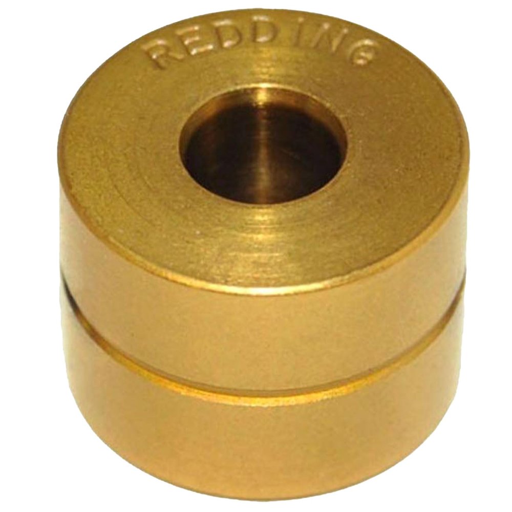 Redding Reloading Titanium Nitride 1/2'' O.D. x 3/8'' Long Neck Sizing Bushing (76365) | Precision Steel Reloading Bushing with Increased Surface Hardness & Reduced Sizing Friction