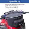 GEARS Large Handlebar Bag for Snowmobile, Sled, ATV - Fanny Pack Storage Pouch for Everyday Carry - Water-resistant Holder for Cell Phone, Camera, Paperwork, Gloves, Maps, Snacks etc. view 2