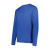 Augusta Sportswear Wicking Long Sleeve Sun Protection Athletic Shirt for Running, Hiking, Fishing, and Outdoor Activities, Royal, X-Large view 1