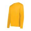 Augusta Sportswear Wicking Long Sleeve Sun Protection Athletic Shirt for Running, Hiking, Fishing, and Outdoor Activities, Gold, Large view 1